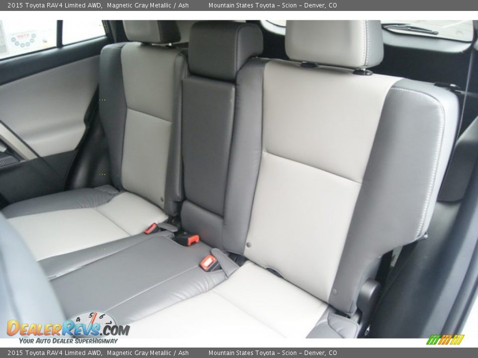 2015 Toyota RAV4 Limited AWD Magnetic Gray Metallic / Ash Photo #7
