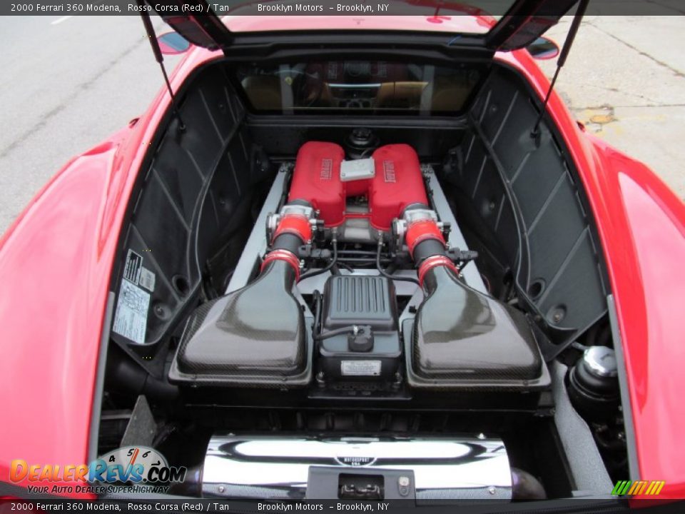 2000 Ferrari 360 Modena 3.6 Liter DOHC 40-Valve V8 Engine Photo #30