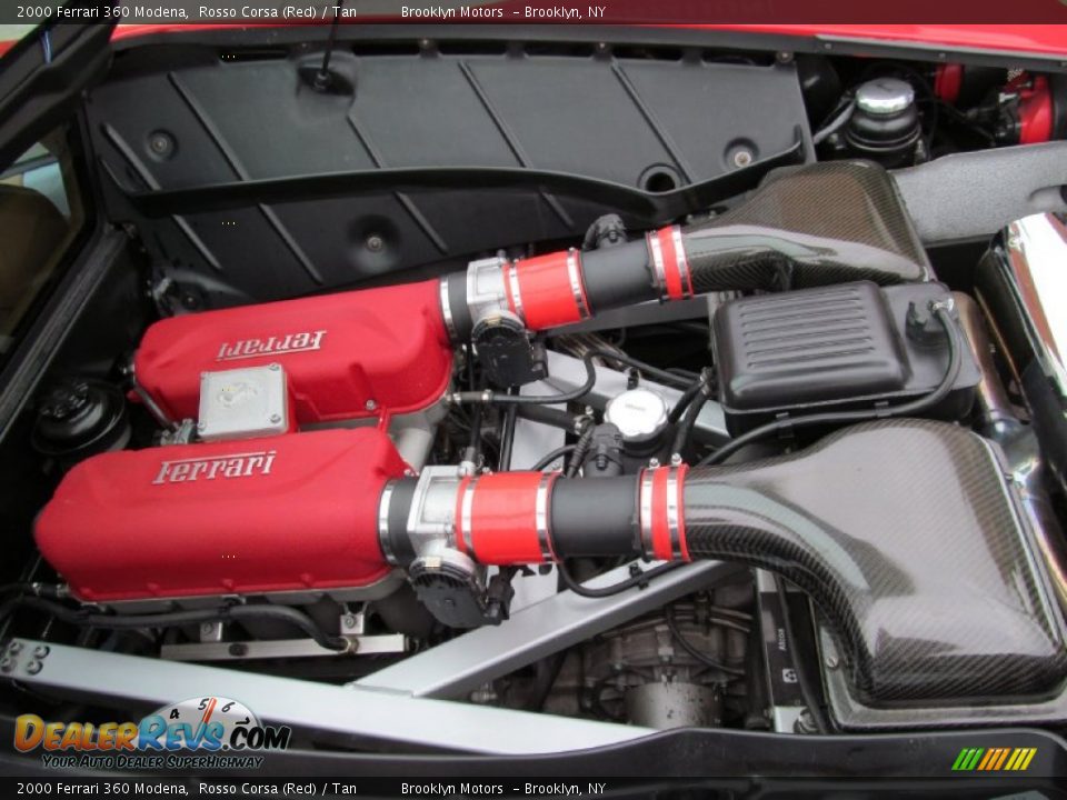 2000 Ferrari 360 Modena 3.6 Liter DOHC 40-Valve V8 Engine Photo #35
