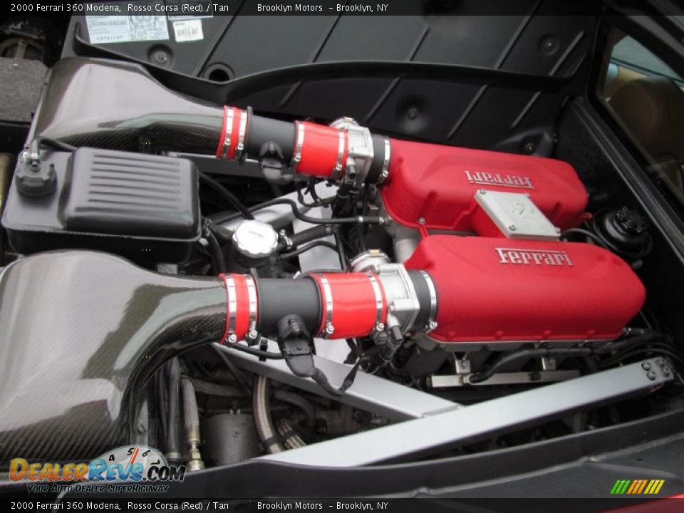 2000 Ferrari 360 Modena Rosso Corsa (Red) / Tan Photo #36