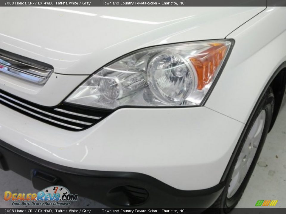2008 Honda CR-V EX 4WD Taffeta White / Gray Photo #7