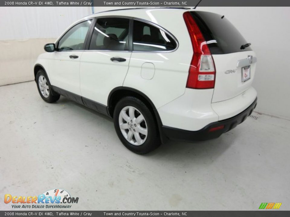 2008 Honda CR-V EX 4WD Taffeta White / Gray Photo #11