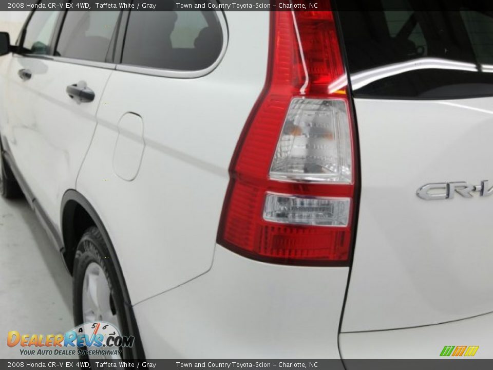 2008 Honda CR-V EX 4WD Taffeta White / Gray Photo #12