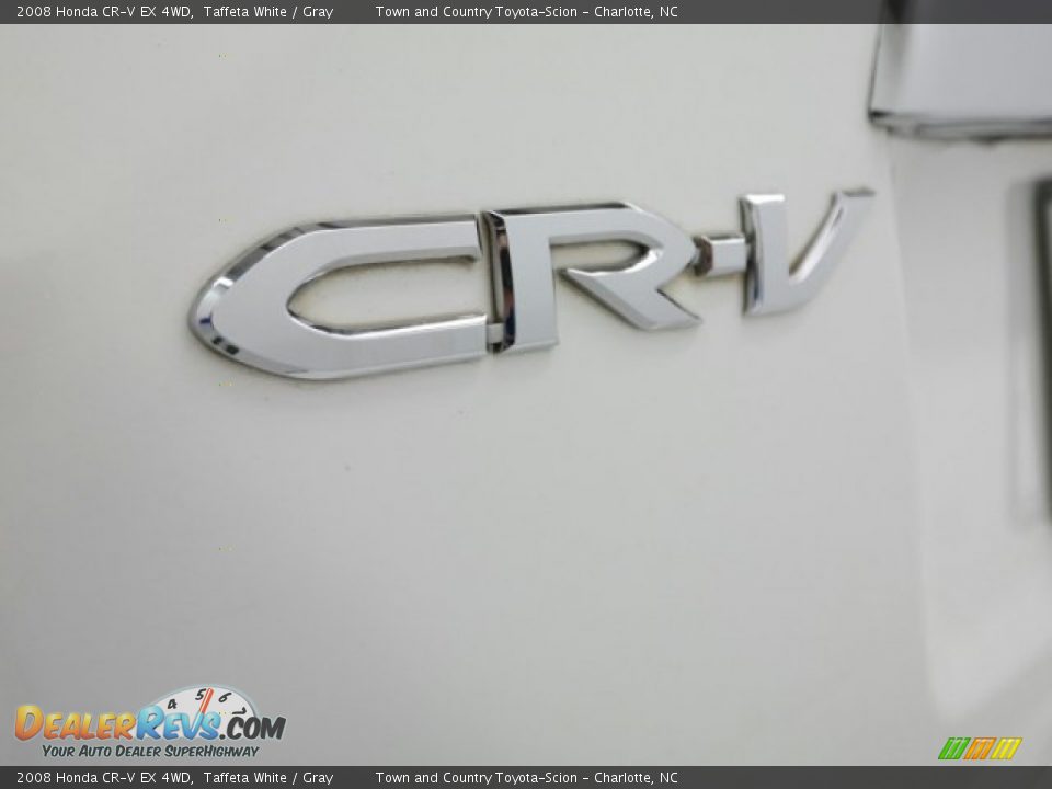 2008 Honda CR-V EX 4WD Taffeta White / Gray Photo #13