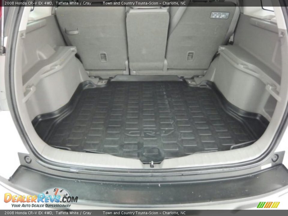 2008 Honda CR-V EX 4WD Taffeta White / Gray Photo #15