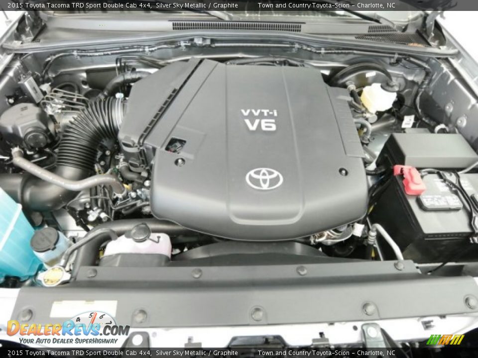 2015 Toyota Tacoma TRD Sport Double Cab 4x4 4.0 Liter DOHC 24-Valve VVT-i V6 Engine Photo #9