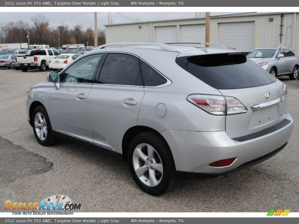 2012 Lexus RX 350 AWD Tungsten Silver Metallic / Light Gray Photo #3