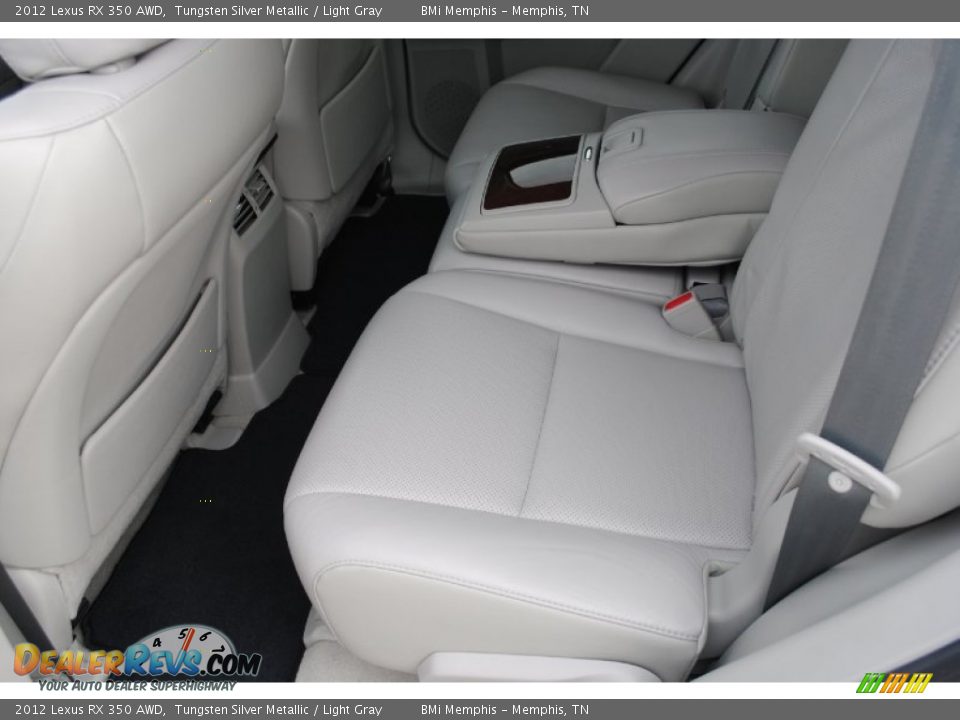 2012 Lexus RX 350 AWD Tungsten Silver Metallic / Light Gray Photo #26
