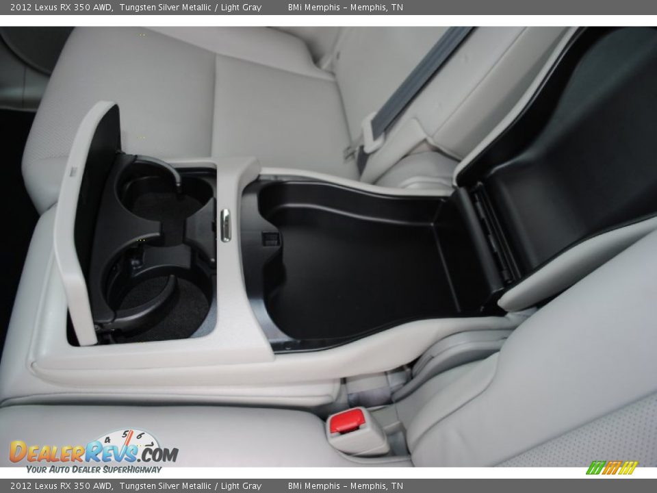 2012 Lexus RX 350 AWD Tungsten Silver Metallic / Light Gray Photo #28