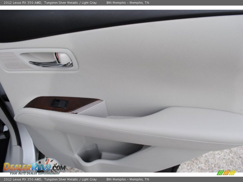 2012 Lexus RX 350 AWD Tungsten Silver Metallic / Light Gray Photo #29