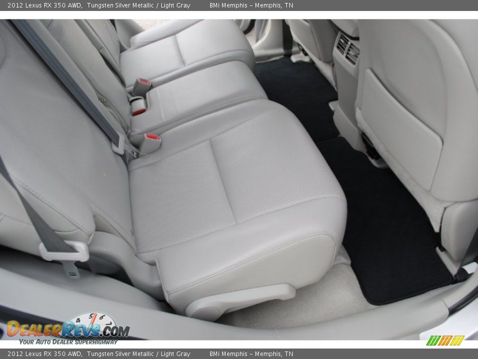 2012 Lexus RX 350 AWD Tungsten Silver Metallic / Light Gray Photo #30