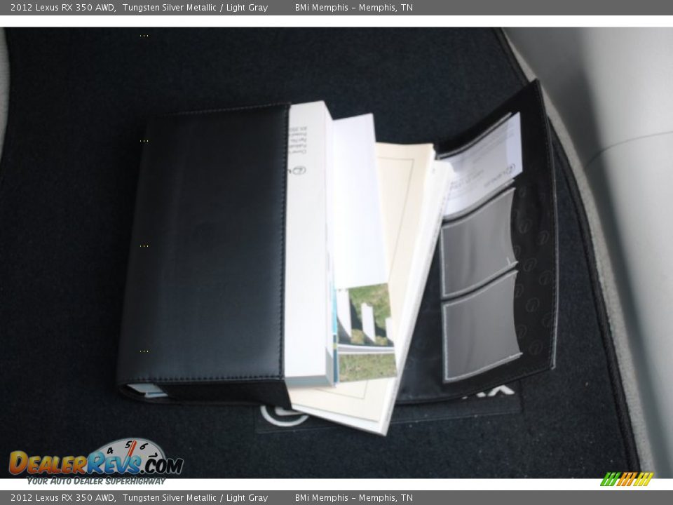 2012 Lexus RX 350 AWD Tungsten Silver Metallic / Light Gray Photo #33