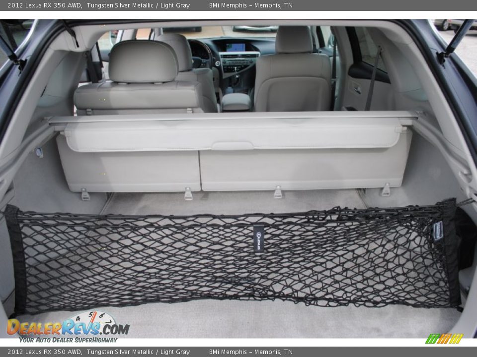 2012 Lexus RX 350 AWD Tungsten Silver Metallic / Light Gray Photo #35