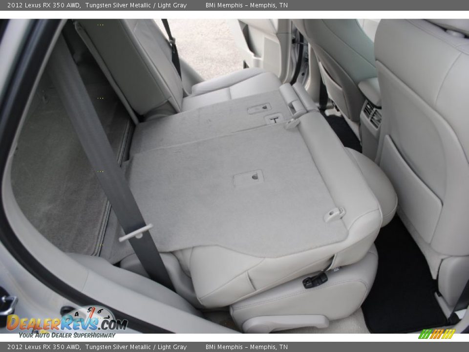 2012 Lexus RX 350 AWD Tungsten Silver Metallic / Light Gray Photo #36