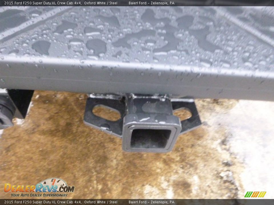 2015 Ford F250 Super Duty XL Crew Cab 4x4 Oxford White / Steel Photo #9