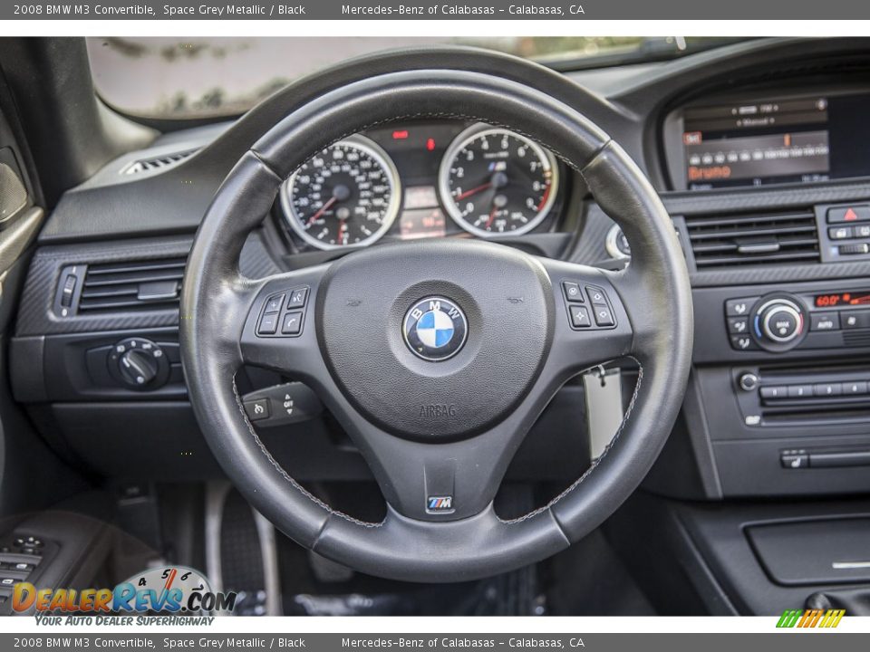 2008 BMW M3 Convertible Steering Wheel Photo #15