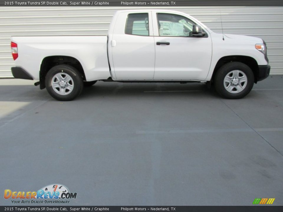 Super White 2015 Toyota Tundra SR Double Cab Photo #3