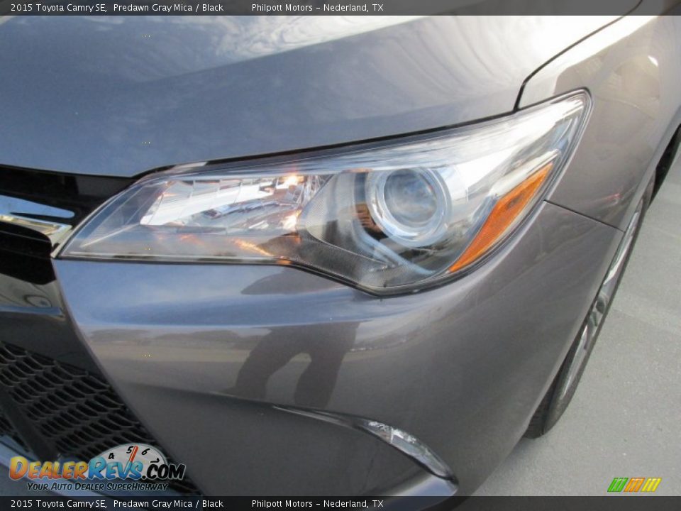 2015 Toyota Camry SE Predawn Gray Mica / Black Photo #9