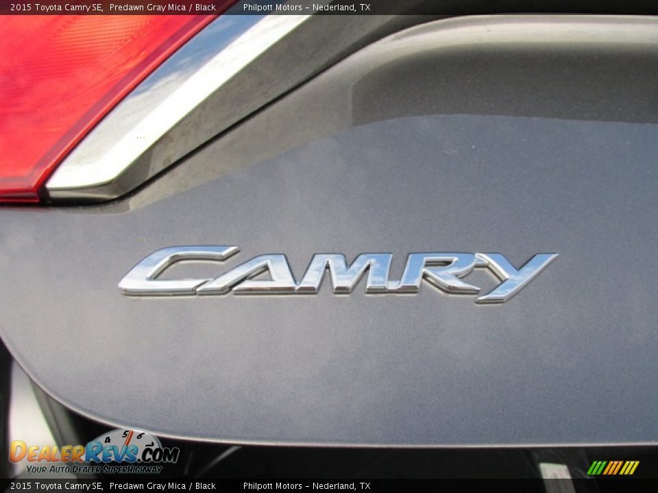 2015 Toyota Camry SE Predawn Gray Mica / Black Photo #14