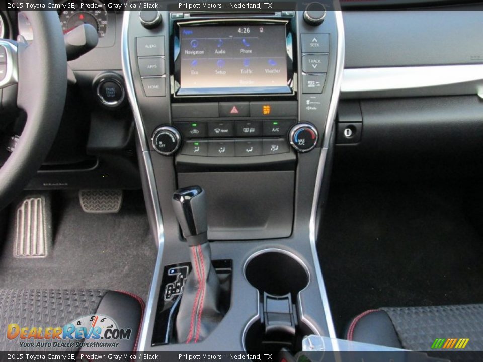 2015 Toyota Camry SE Predawn Gray Mica / Black Photo #27