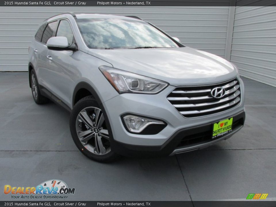 2015 Hyundai Santa Fe GLS Circuit Silver / Gray Photo #1