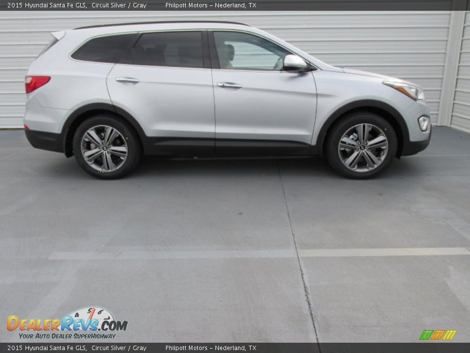2015 Hyundai Santa Fe GLS Circuit Silver / Gray Photo #3