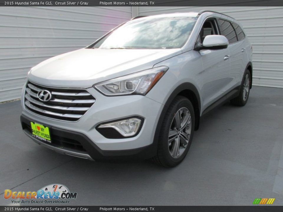 2015 Hyundai Santa Fe GLS Circuit Silver / Gray Photo #7