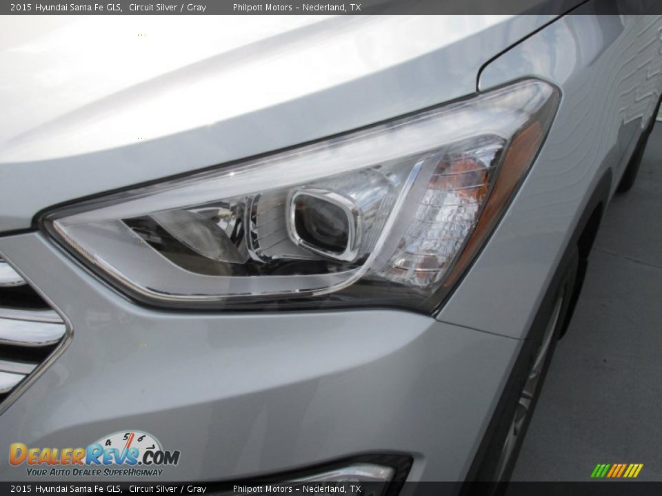 2015 Hyundai Santa Fe GLS Circuit Silver / Gray Photo #9