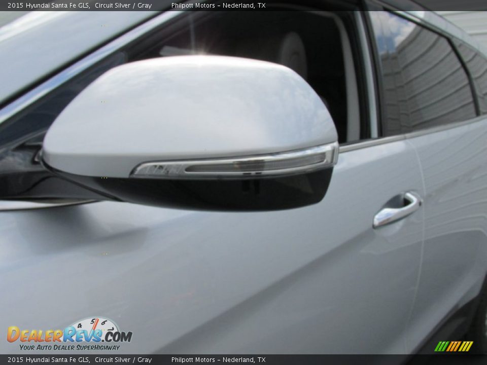 2015 Hyundai Santa Fe GLS Circuit Silver / Gray Photo #12