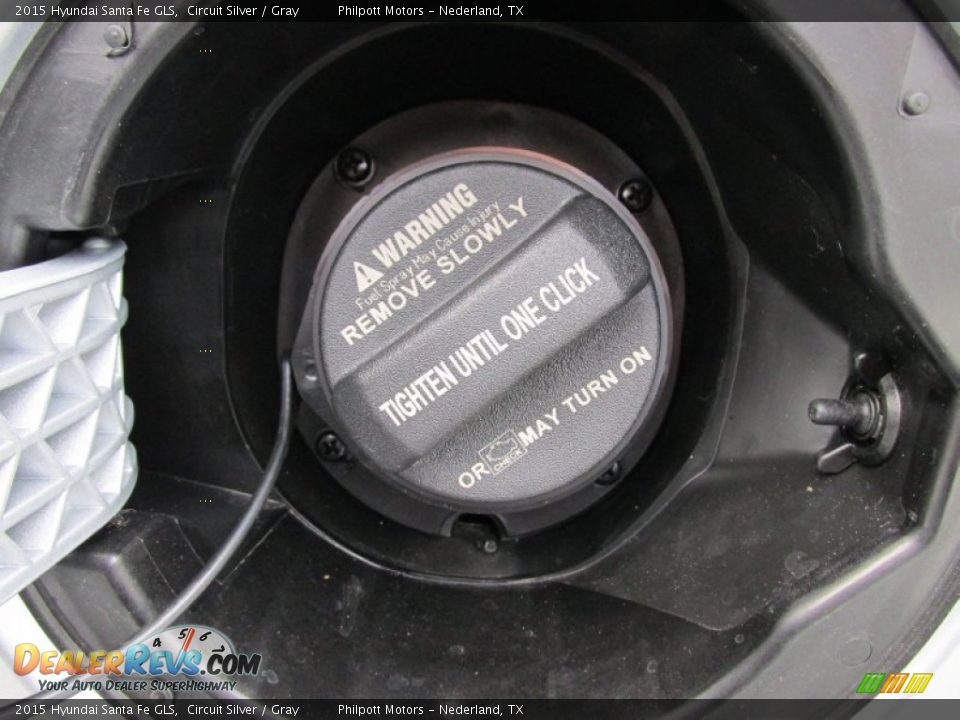 2015 Hyundai Santa Fe GLS Circuit Silver / Gray Photo #13