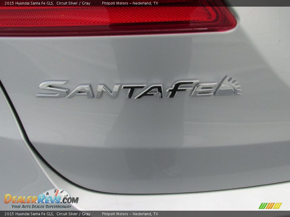 2015 Hyundai Santa Fe GLS Circuit Silver / Gray Photo #14