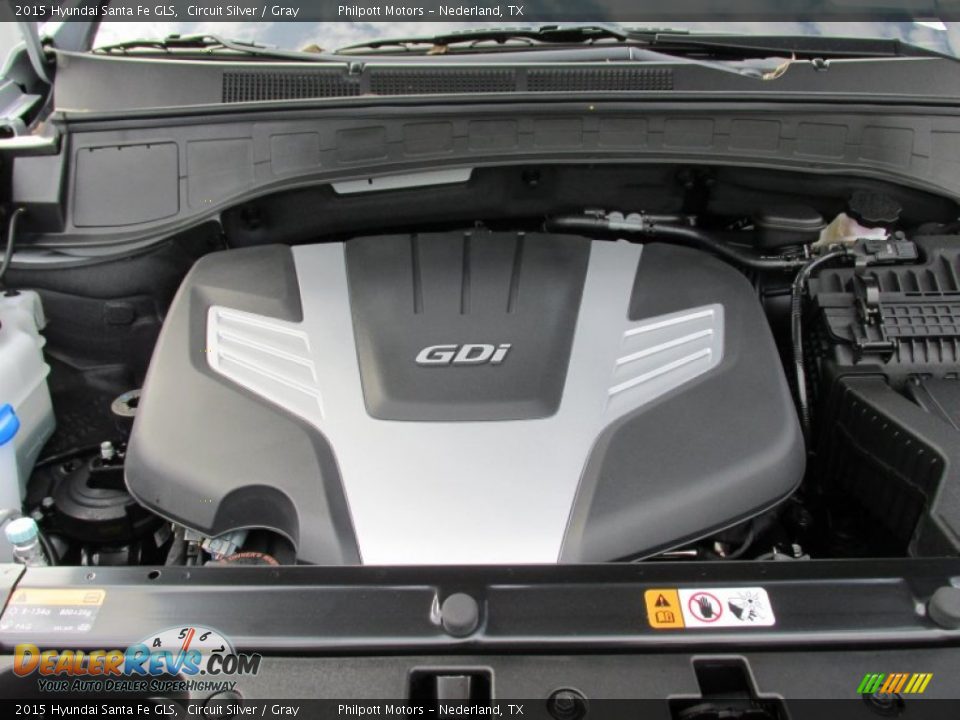2015 Hyundai Santa Fe GLS 3.3 Liter GDI DOHC 16-Valve D-CVVT V6 Engine Photo #15