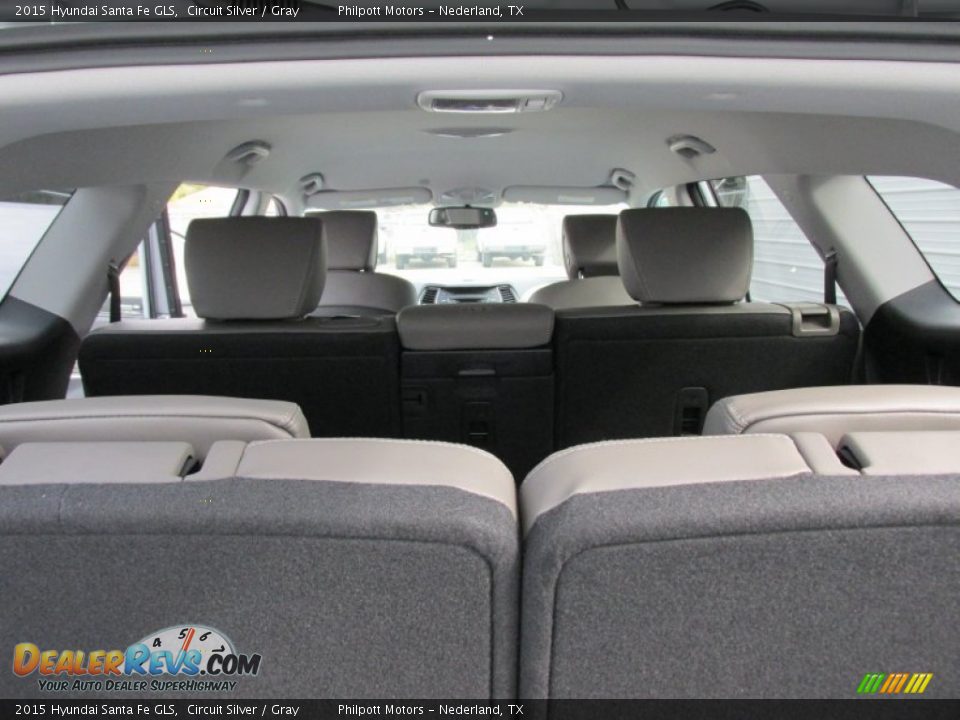 2015 Hyundai Santa Fe GLS Circuit Silver / Gray Photo #18
