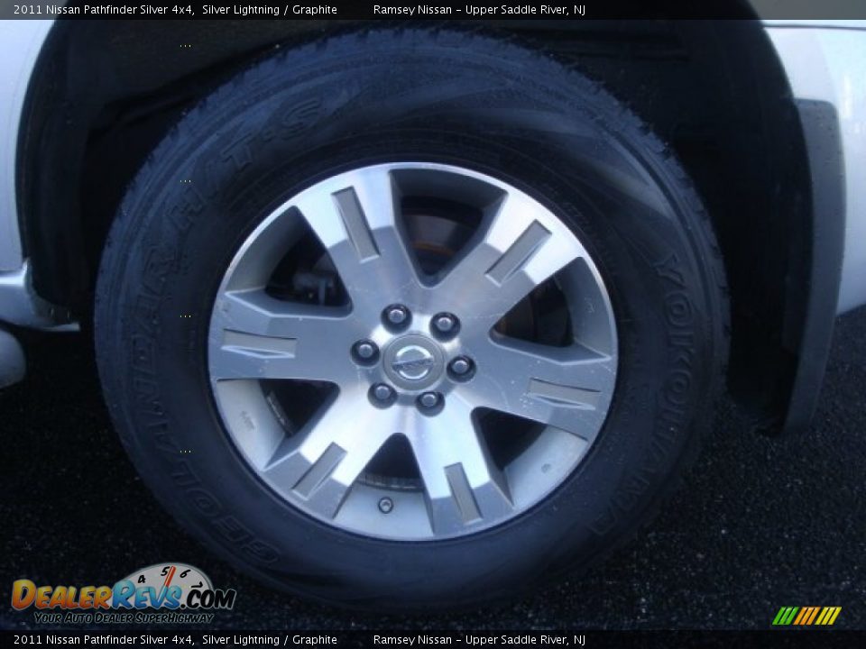 2011 Nissan Pathfinder Silver 4x4 Silver Lightning / Graphite Photo #9