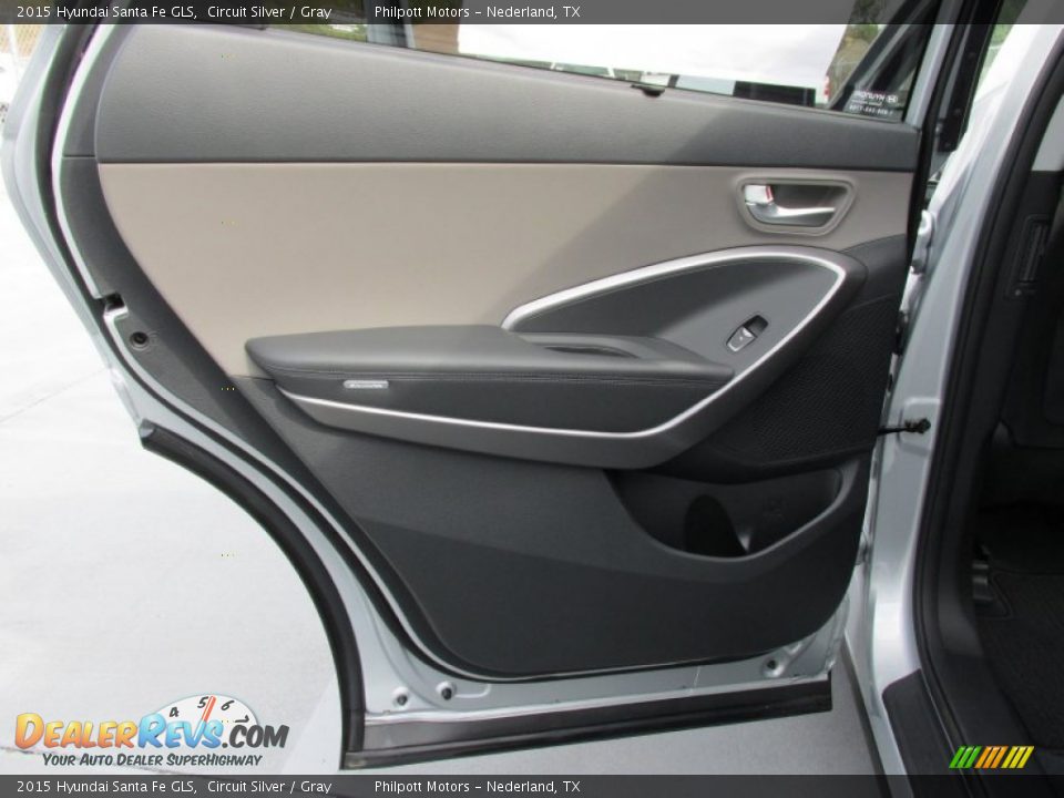 2015 Hyundai Santa Fe GLS Circuit Silver / Gray Photo #21