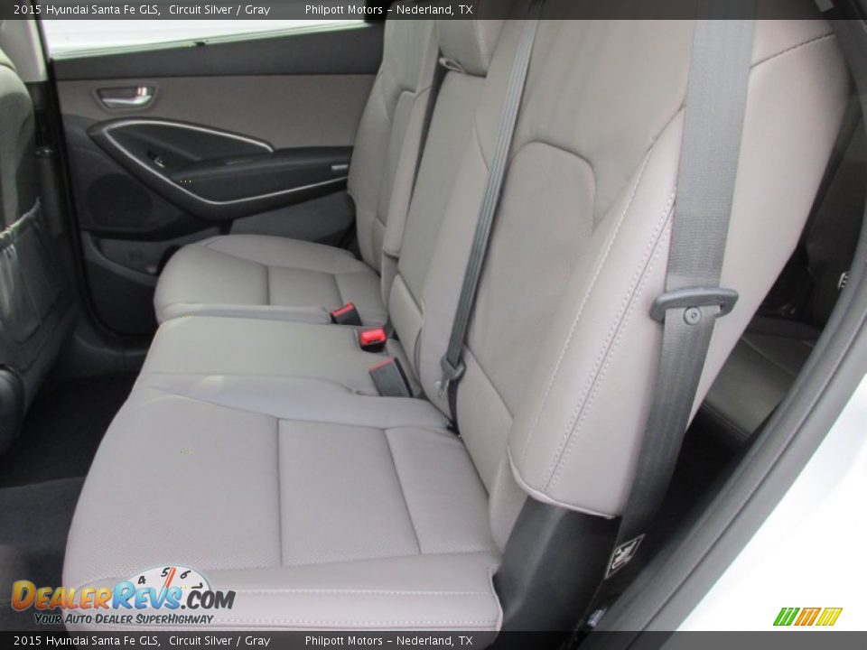 2015 Hyundai Santa Fe GLS Circuit Silver / Gray Photo #22