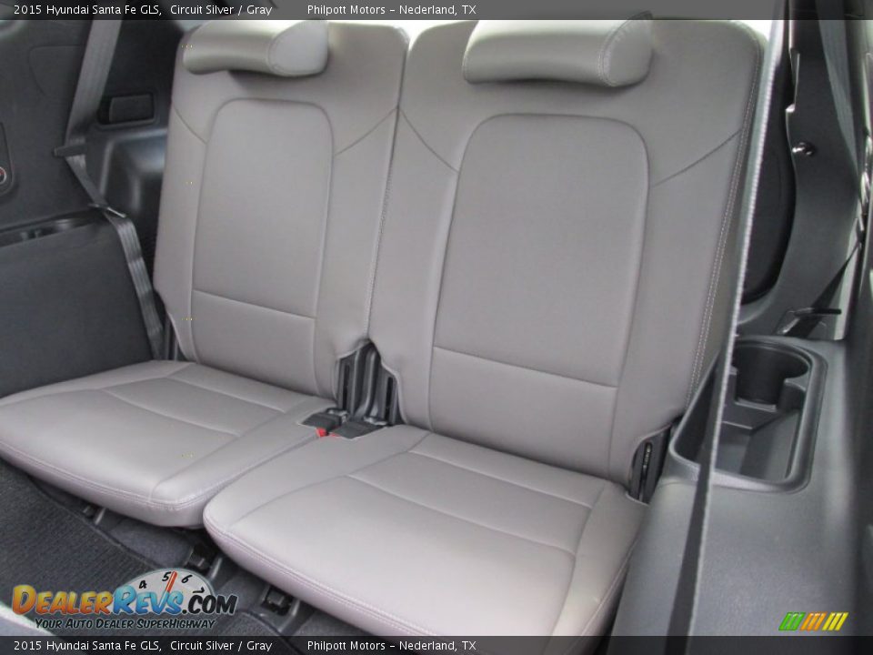 2015 Hyundai Santa Fe GLS Circuit Silver / Gray Photo #23