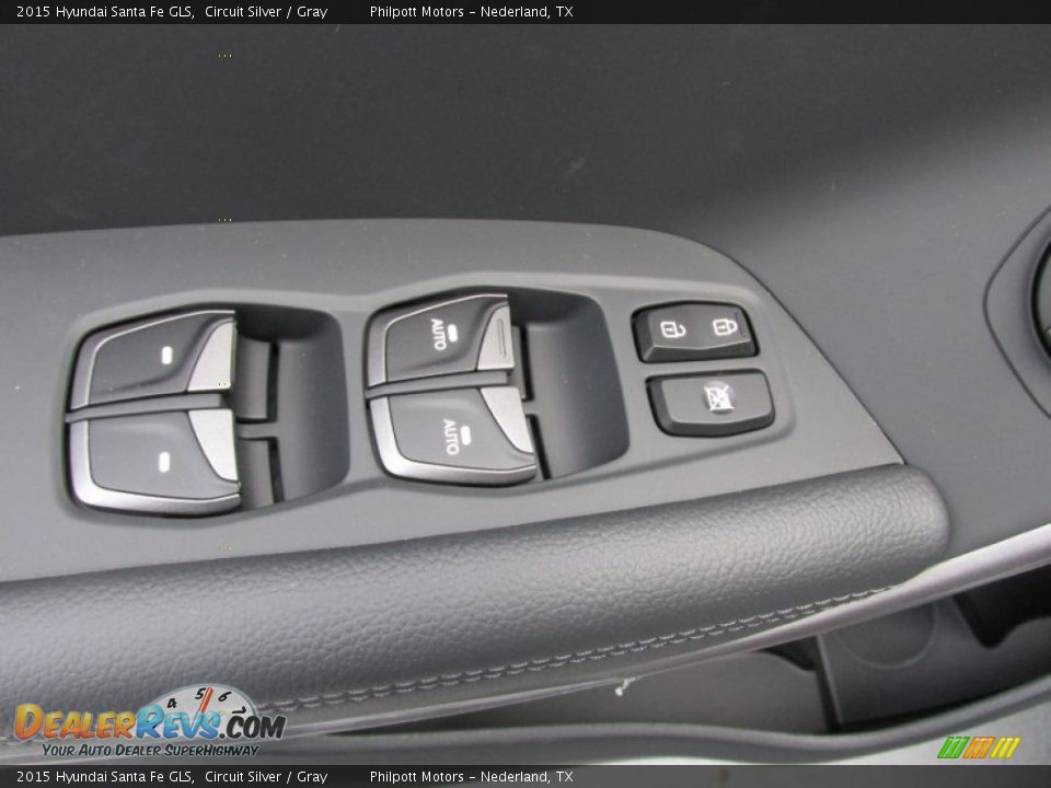 2015 Hyundai Santa Fe GLS Circuit Silver / Gray Photo #25