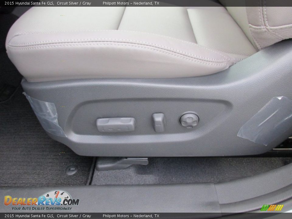 2015 Hyundai Santa Fe GLS Circuit Silver / Gray Photo #27