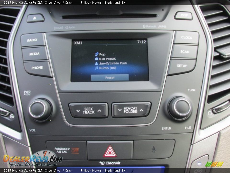 2015 Hyundai Santa Fe GLS Circuit Silver / Gray Photo #30