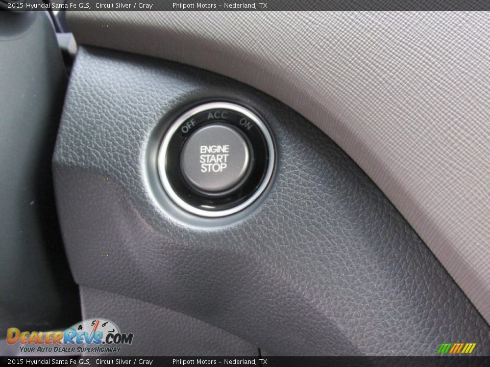 2015 Hyundai Santa Fe GLS Circuit Silver / Gray Photo #34