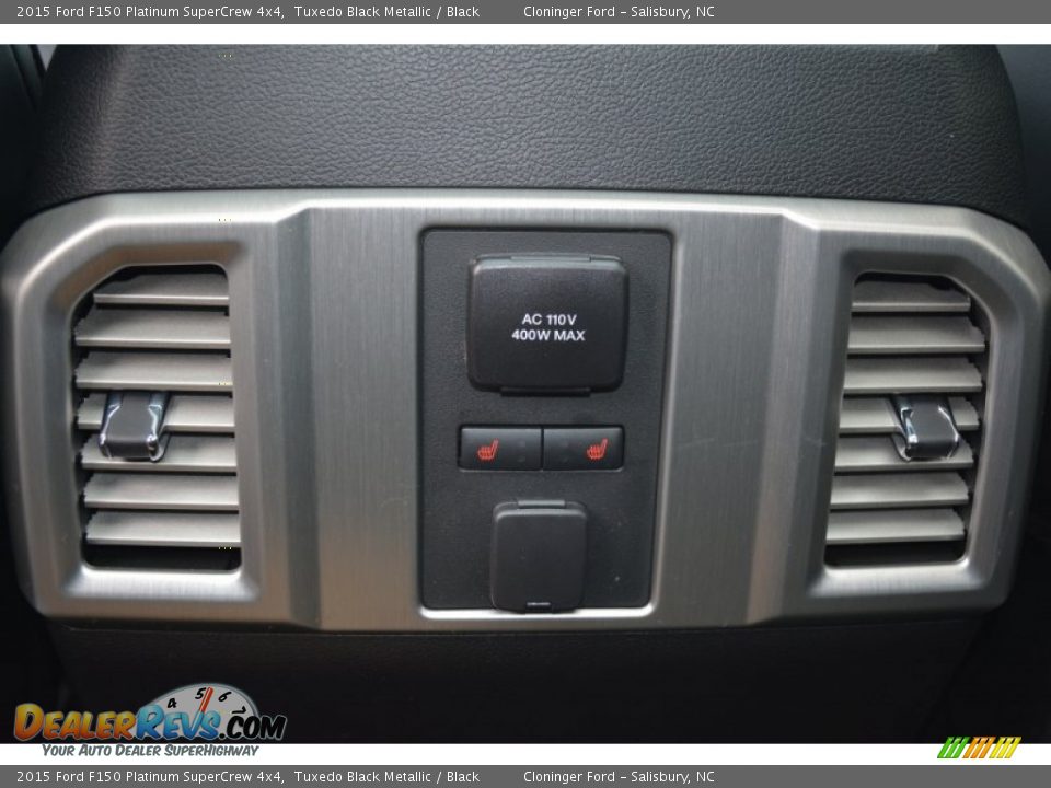 Controls of 2015 Ford F150 Platinum SuperCrew 4x4 Photo #9