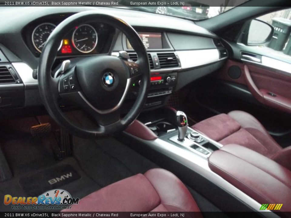 Front Seat of 2011 BMW X6 xDrive35i Photo #12