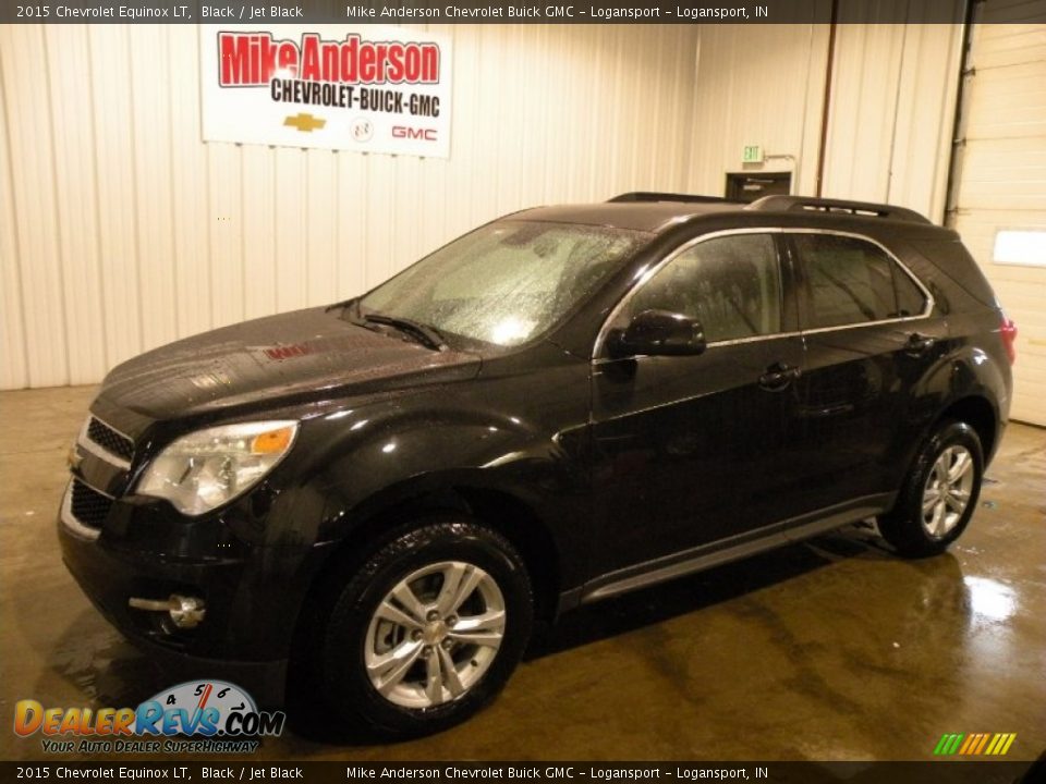 2015 Chevrolet Equinox LT Black / Jet Black Photo #1