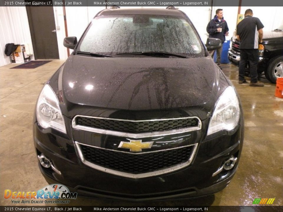 2015 Chevrolet Equinox LT Black / Jet Black Photo #2