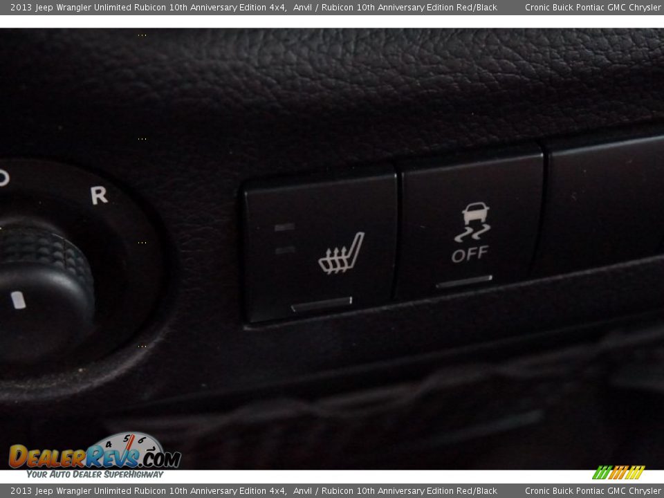 2013 Jeep Wrangler Unlimited Rubicon 10th Anniversary Edition 4x4 Anvil / Rubicon 10th Anniversary Edition Red/Black Photo #23