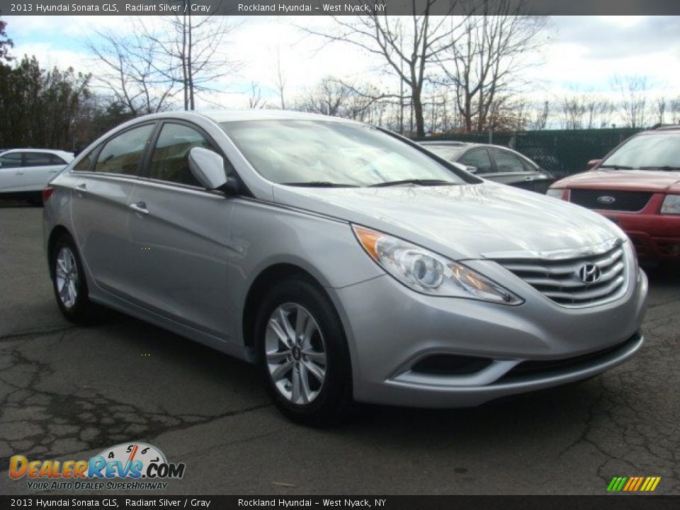 2013 Hyundai Sonata GLS Radiant Silver / Gray Photo #3