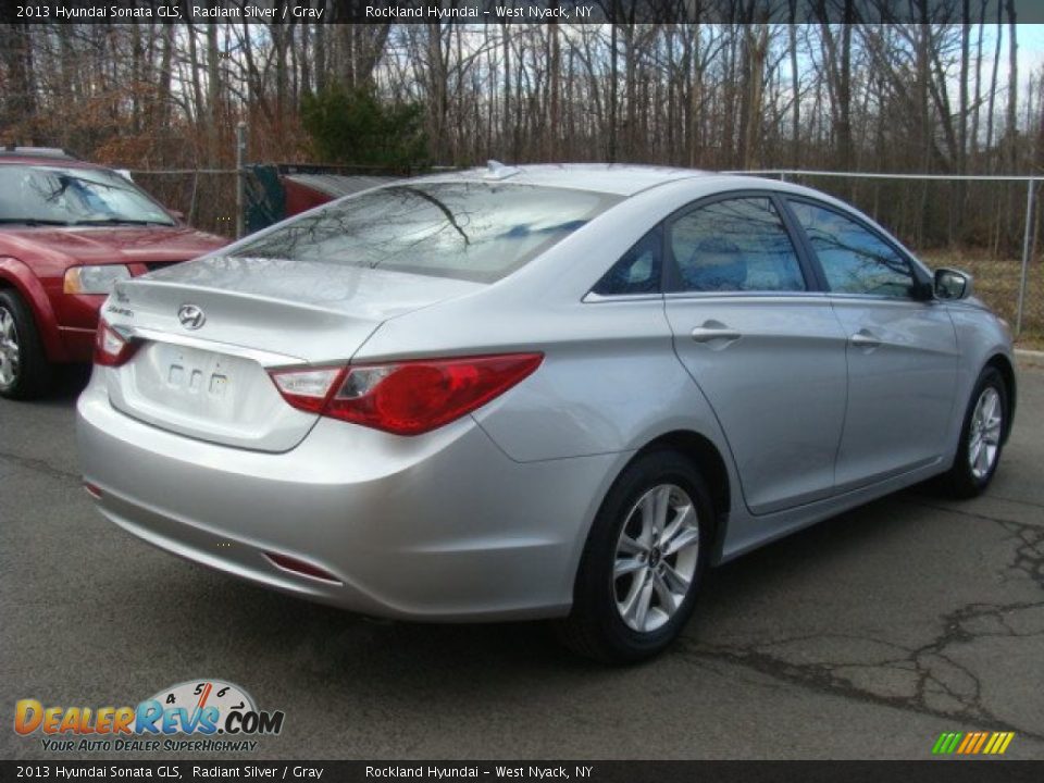 2013 Hyundai Sonata GLS Radiant Silver / Gray Photo #4