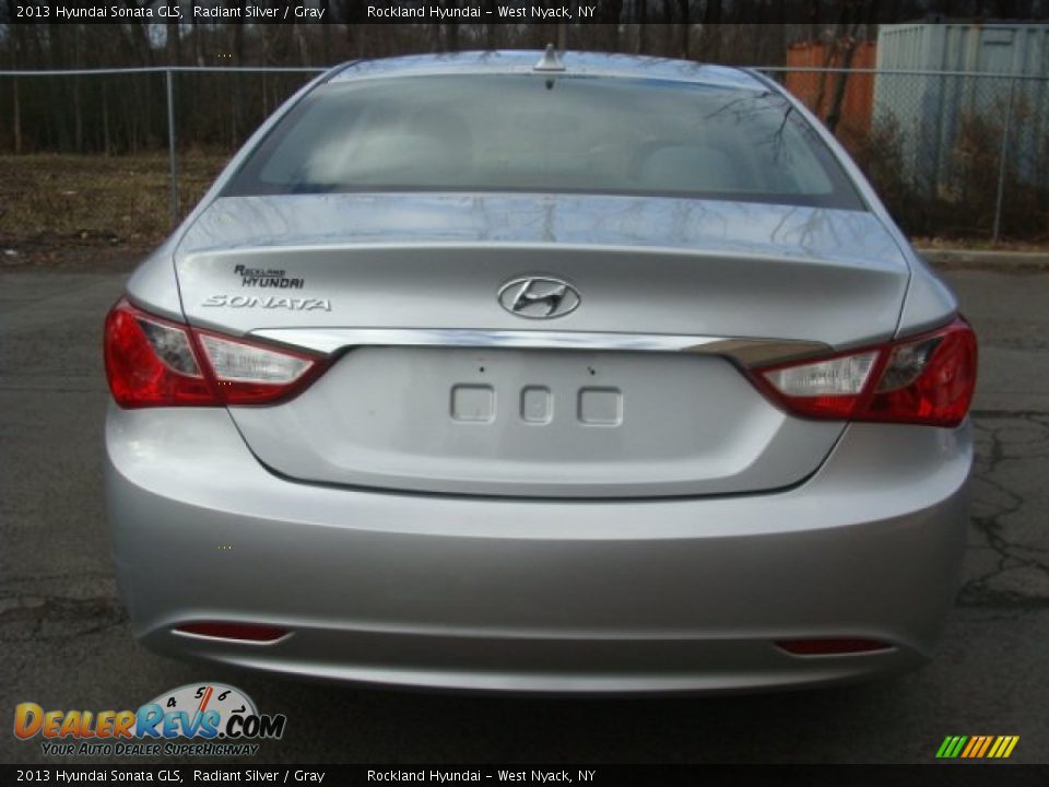 2013 Hyundai Sonata GLS Radiant Silver / Gray Photo #5