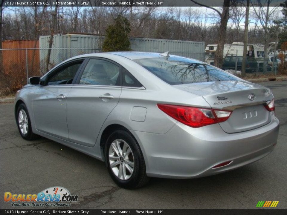 2013 Hyundai Sonata GLS Radiant Silver / Gray Photo #6